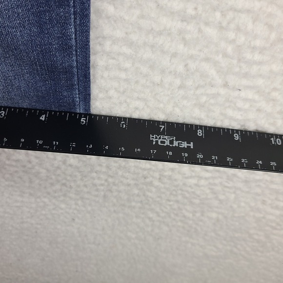 Democracy Jeans Womens 6 Blue Ab Solution Skinny Jegging Distress Dark Wash - Picture 6 of 12